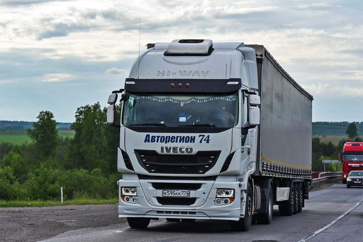 Челябинская область, № К 595 КК 774 — IVECO Stralis ('2012) 460