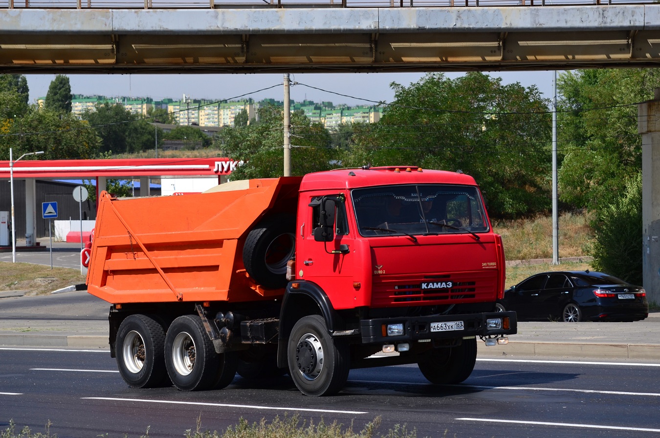 Волгоградская область, № А 663 ХК 163 — КамАЗ-55111 [551110]
