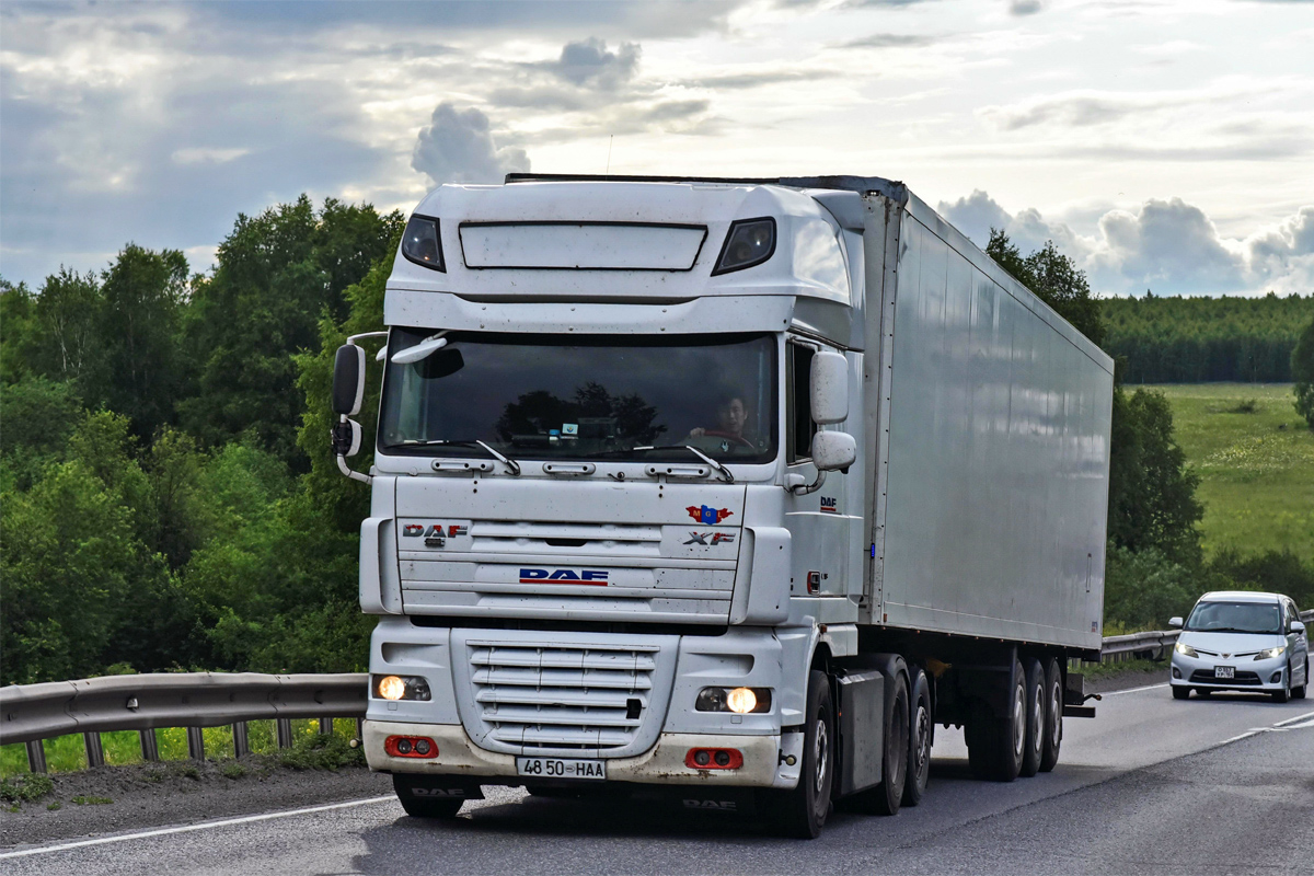 Монголия, № 4850 HAA — DAF XF105 FTR