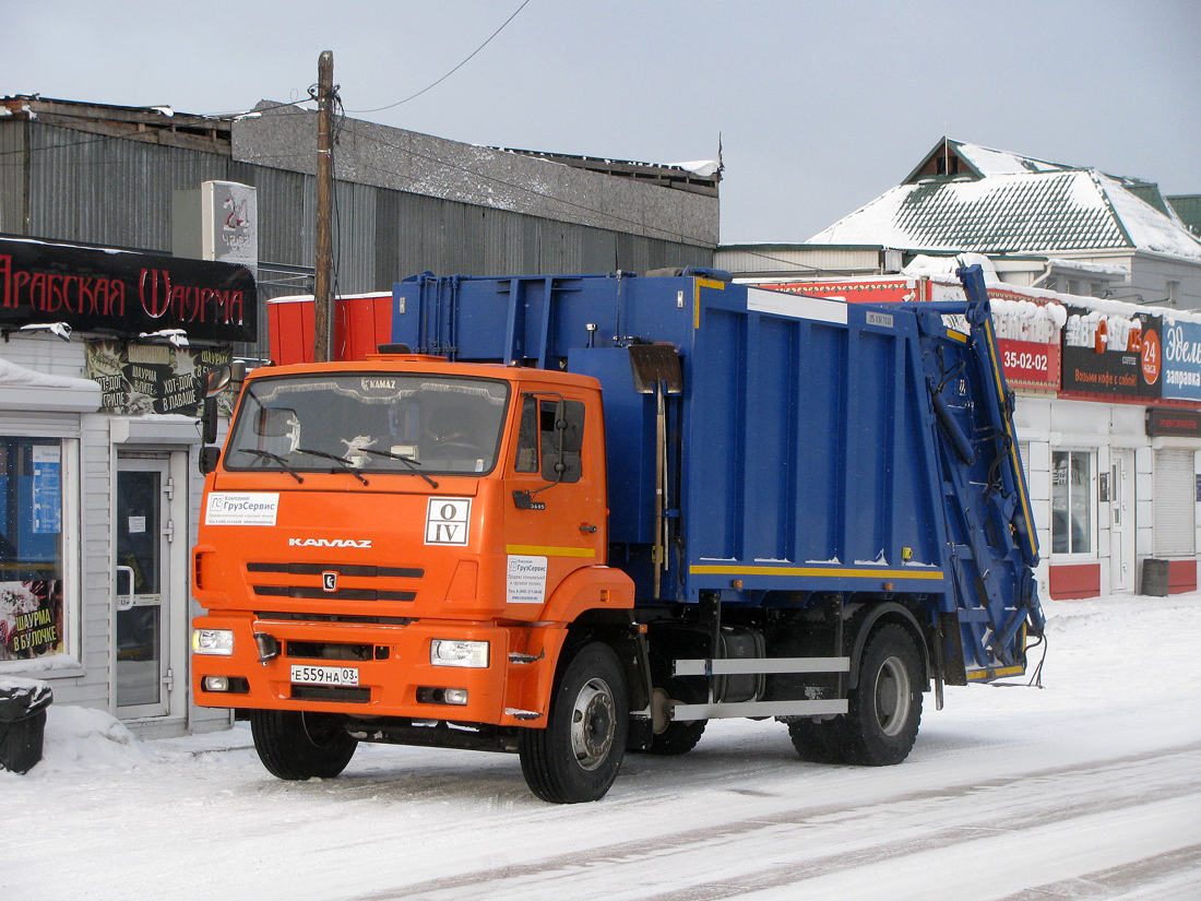 Бурятия, № Е 559 НА 03 — КамАЗ-53605 (общая модель)
