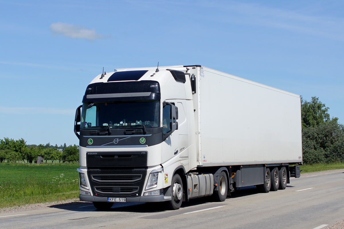 Литва, № KFE 519 — Volvo ('2012) FH.500