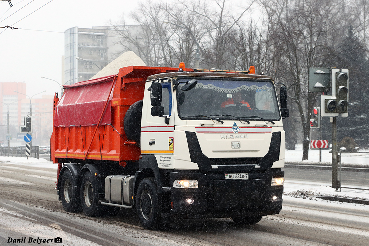 Минск, № АО 8344-7 — МАЗ-MAN (общая модель)