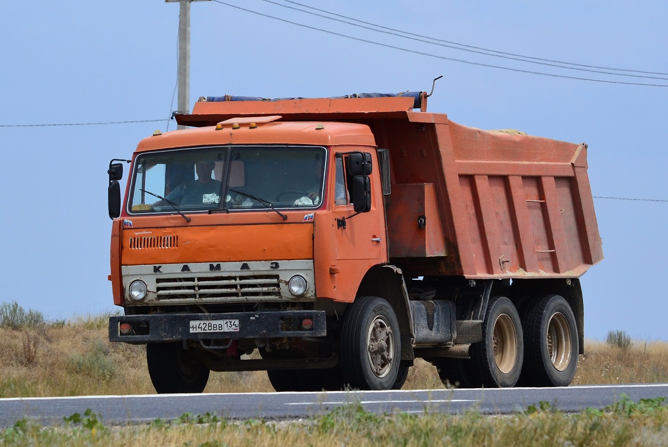Волгоградская область, № Н 428 ВВ 134 — КамАЗ (общая модель)
