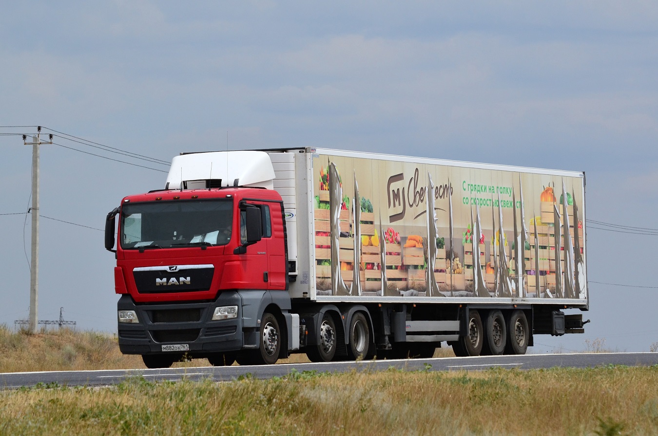 Волгоградская область, № М 882 ОХ 761 — MAN TGX ('2007) 26.400