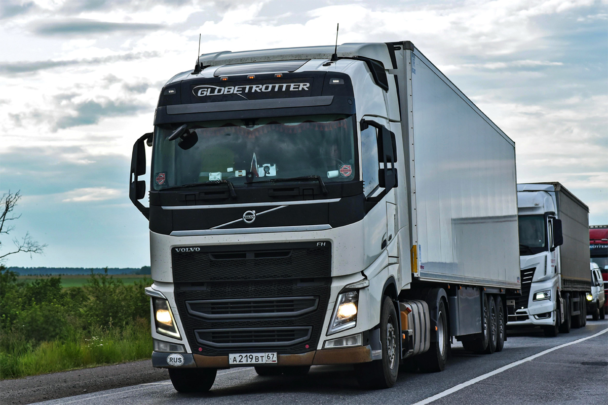 Смоленская область, № А 219 ВТ 67 — Volvo ('2012) FH.460 [X9P]