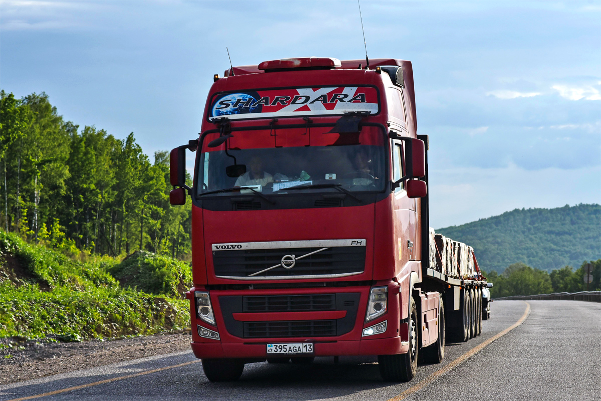 Туркестанская область, № 395 AGA 13 — Volvo ('2008) FH.500