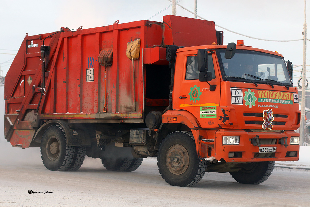 Саха (Якутия), № В 285 КХ 14 — КамАЗ-53605 (общая модель)