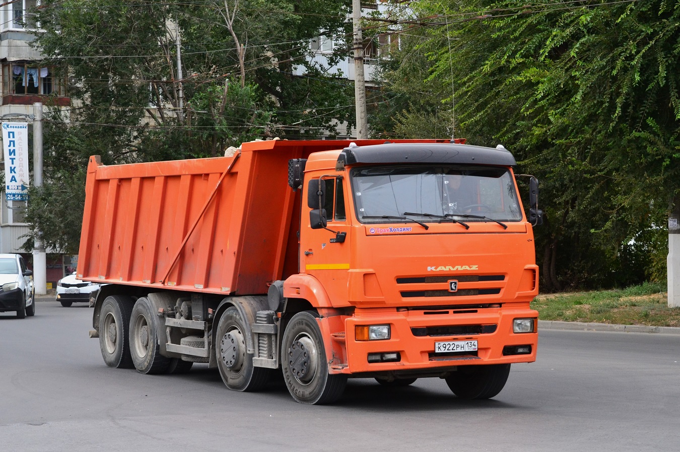 Волгоградская область, № К 922 РН 134 — КамАЗ-65201-53