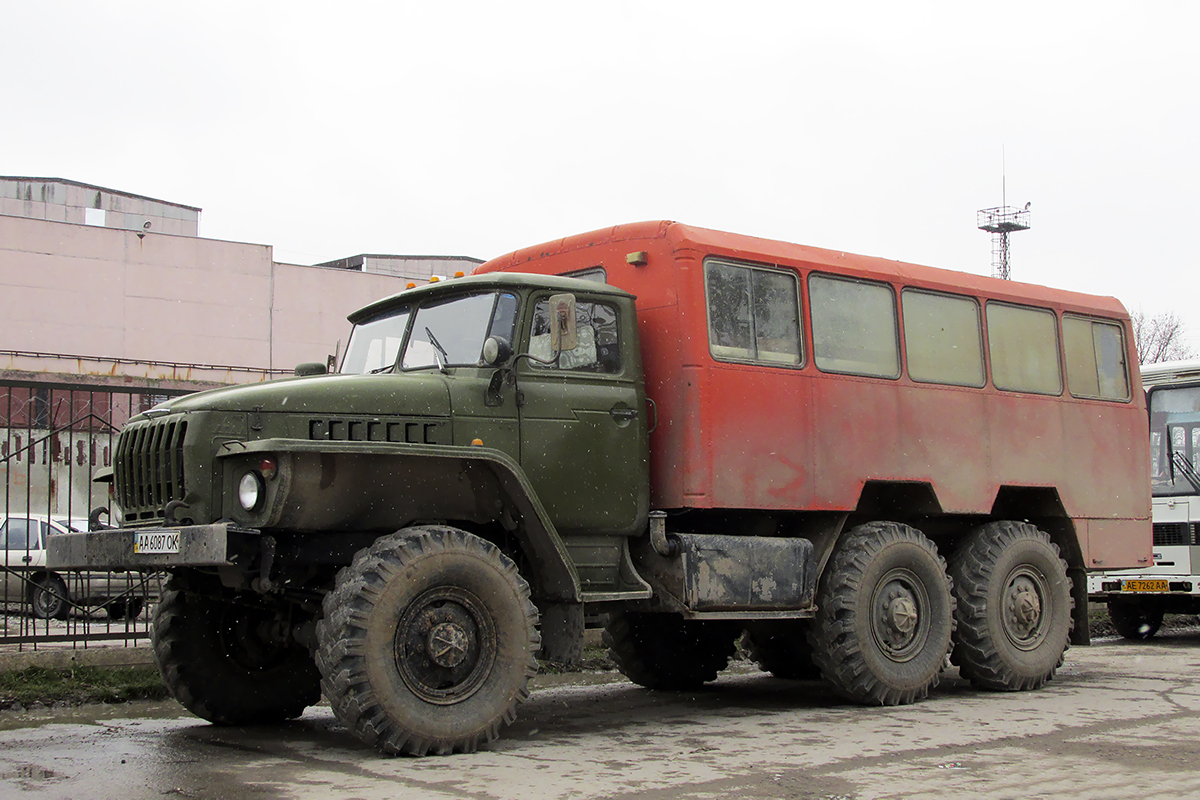 Днепропетровская область, № АА 6087 ОК — Урал-375А