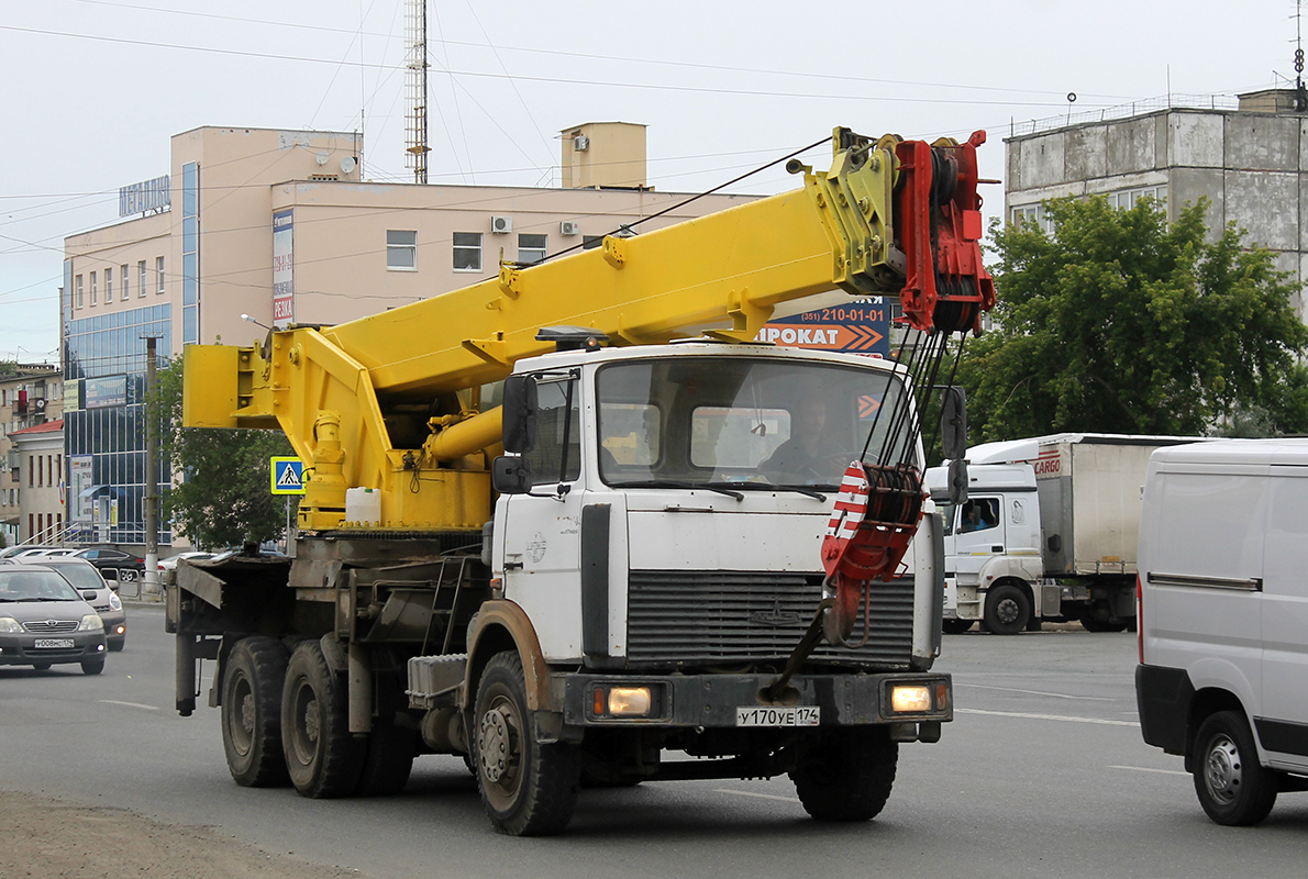 Челябинская область, № У 170 УЕ 174 — МАЗ-630303