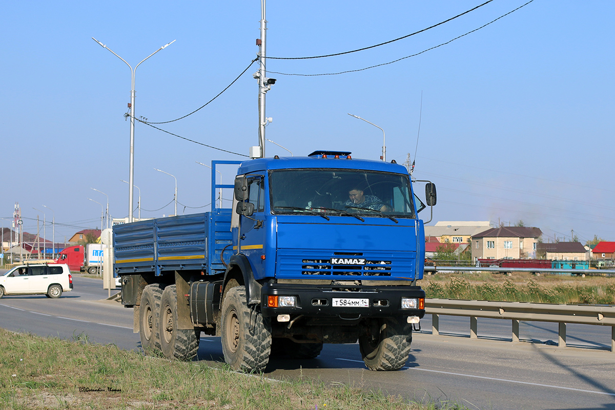 Саха (Якутия), № Т 584 ММ 14 — КамАЗ-43118-10 [43118K]