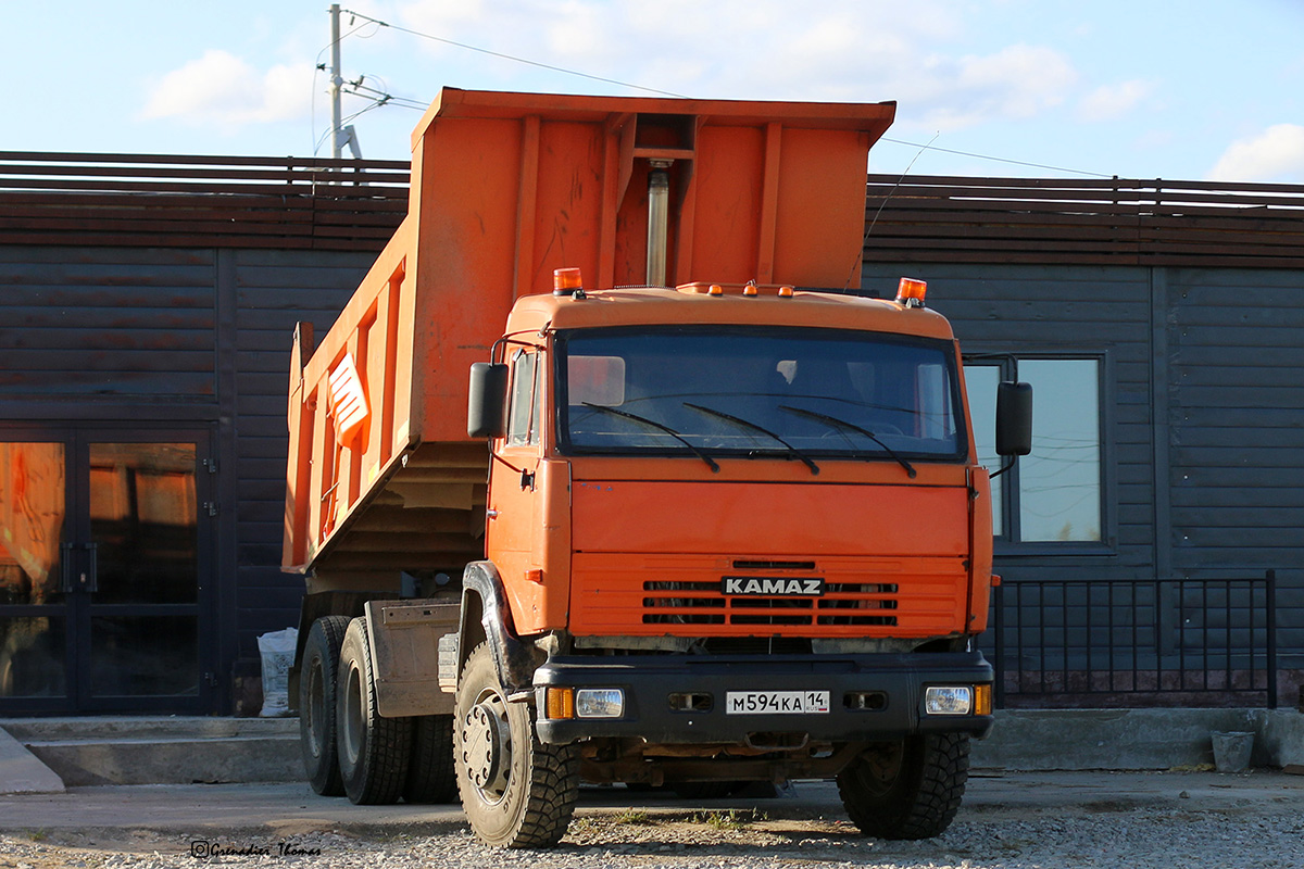 Саха (Якутия), № М 594 КА 14 — КамАЗ-65115-62