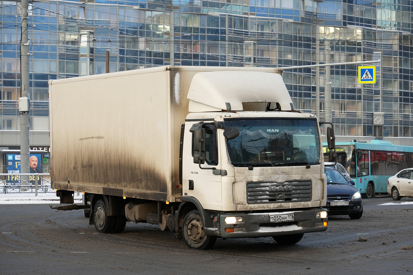 Санкт-Петербург, № Т 050 НН 178 — MAN TGL 7.150