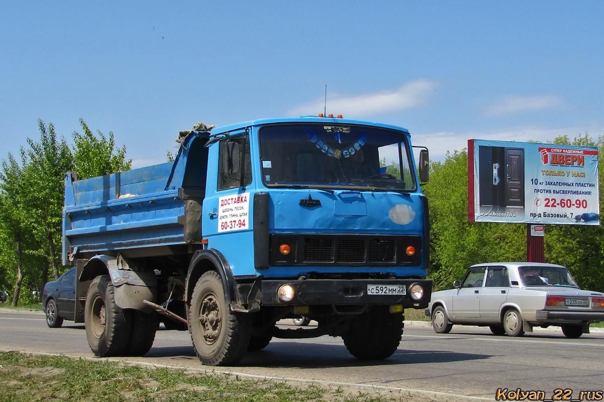 Алтайский край, № С 592 ММ 22 — МАЗ-5551 (общая модель)