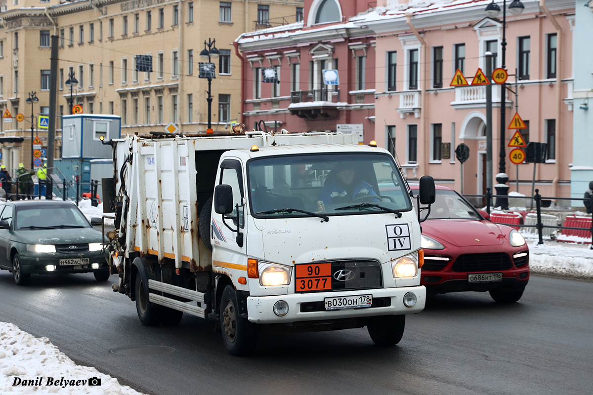Санкт-Петербург, № В 030 ОН 178 — Hyundai (общая модель)