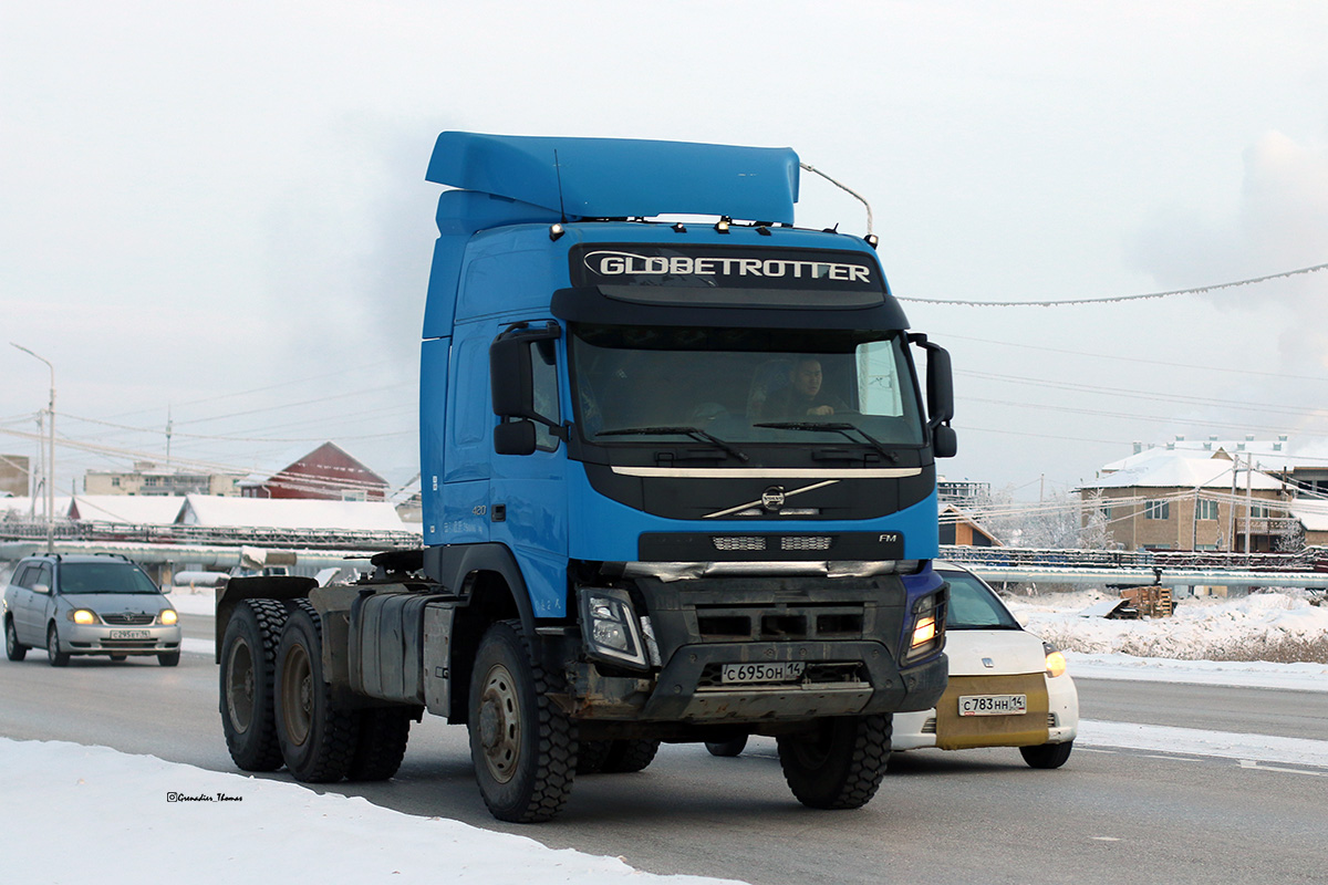 Саха (Якутия), № С 695 ОН 14 — Volvo ('2013) FM.420
