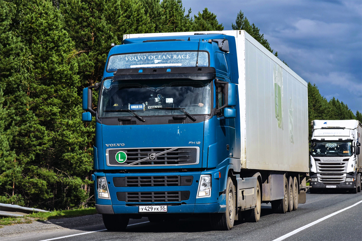 Омская область, № У 429 УК 55 — Volvo ('2002) FH12.420