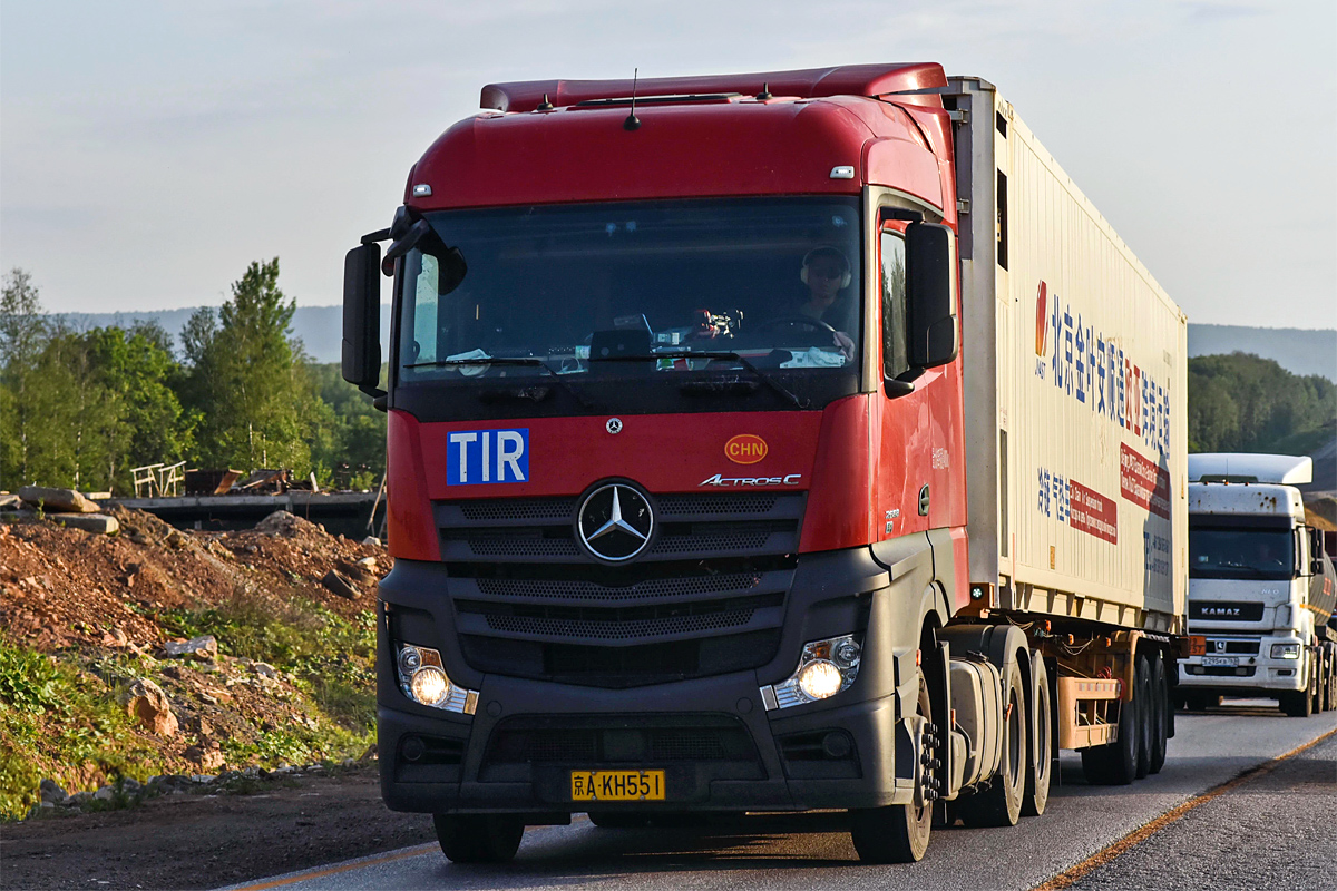 Китай, № 京A-KH551 — Mercedes-Benz Actros ('2022) [LRD]
