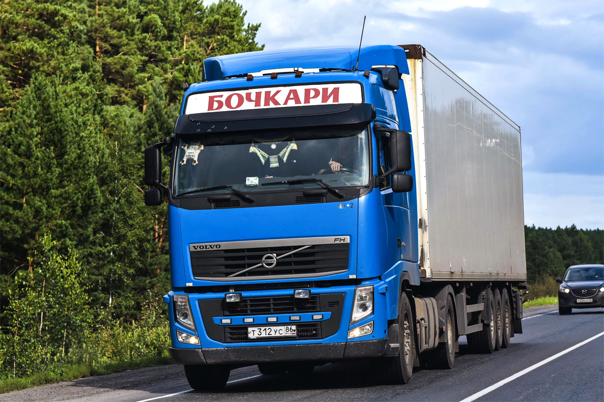 Алтайский край, № Т 312 УС 86 — Volvo ('2008) FH.460