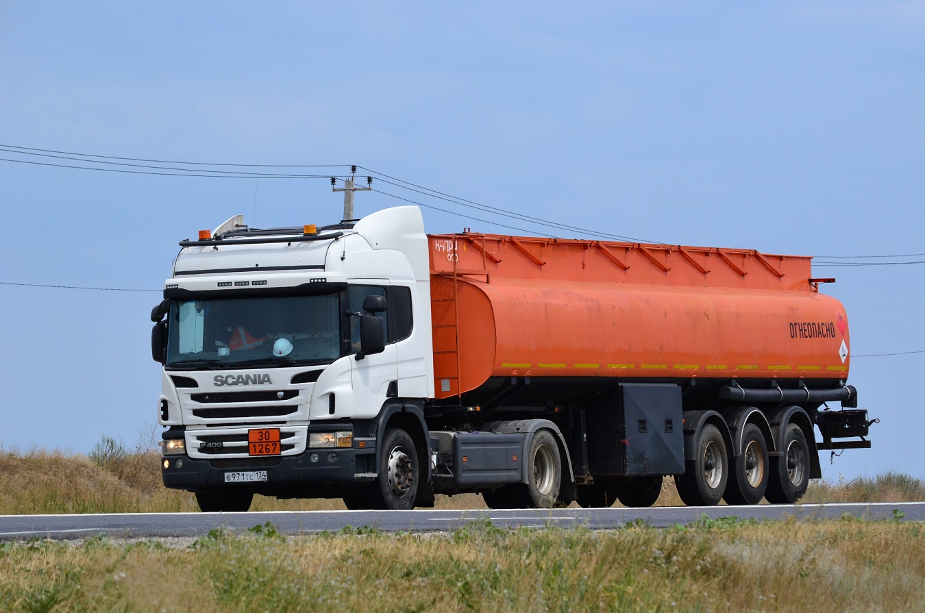 Волгоградская область, № В 971 ТС 134 — Scania ('2011) P400