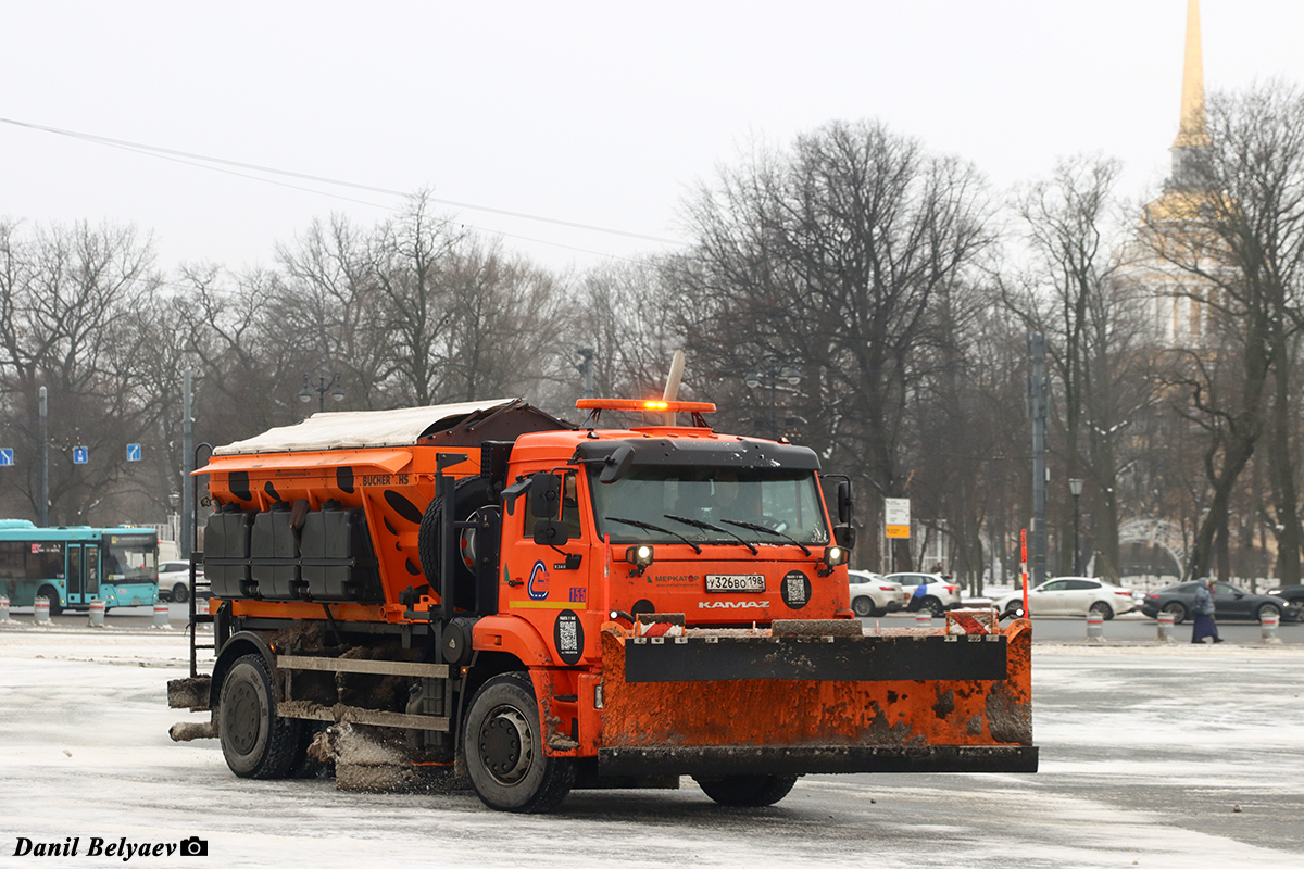 Санкт-Петербург, № 155 — КамАЗ-53605 (общая модель)