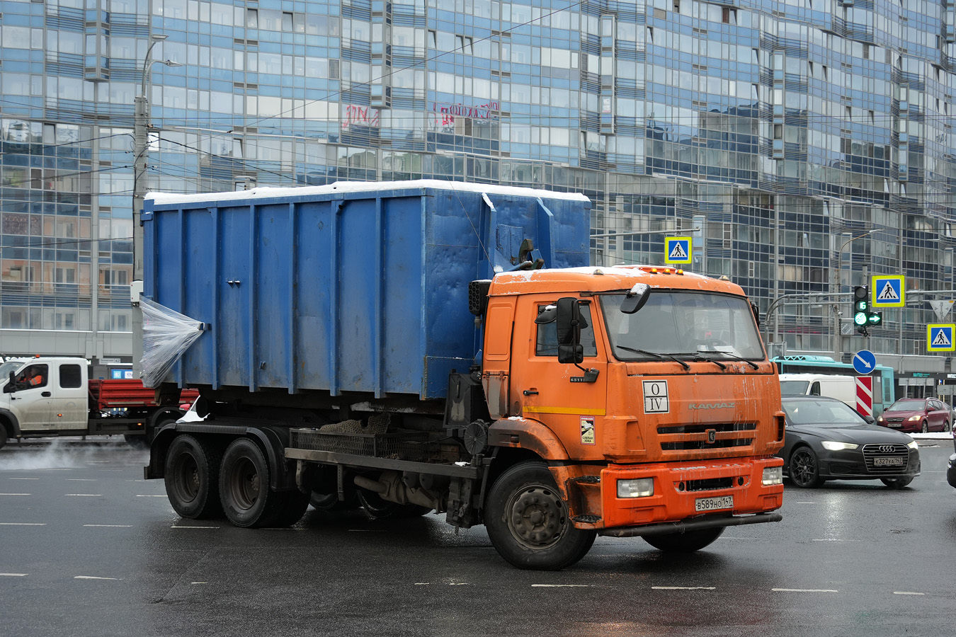 Ленинградская область, № В 589 НО 147 — КамАЗ-65115 (общая модель)