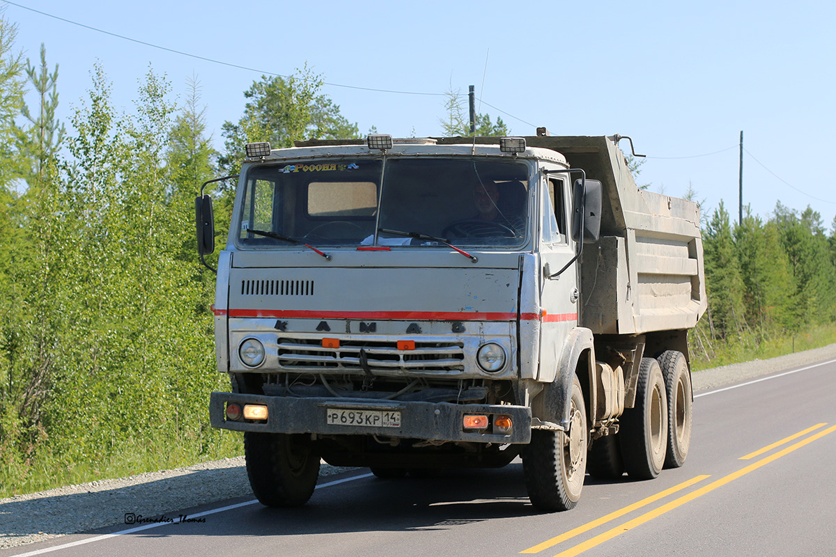 Саха (Якутия), № Р 693 КР 14 — КамАЗ-55111 [551110]