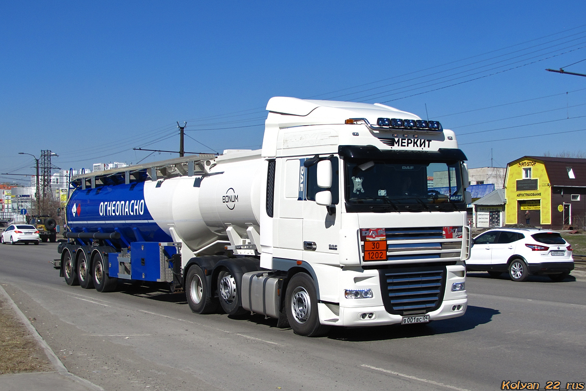 Алтай, № В 001 ВС 04 — DAF XF105 FTG
