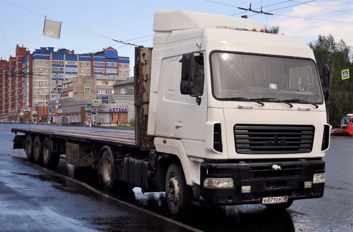 Удмуртия, № Н 071 СУ 18 — МАЗ-5440A9