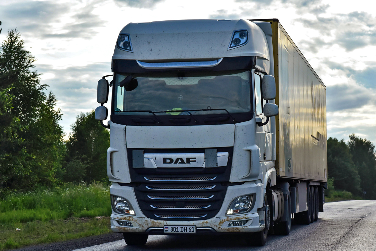 Армения, № 801 DH 61 — DAF XF Euro6 (общая модель)