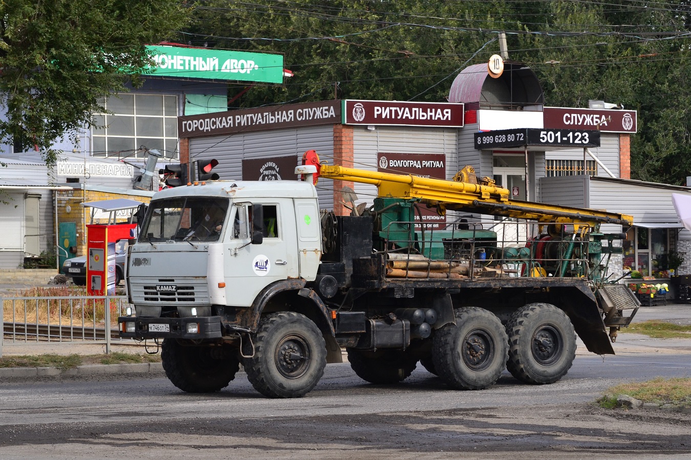 Волгоградская область, № К 746 ОТ 34 — КамАЗ-43114-15 [43114R]