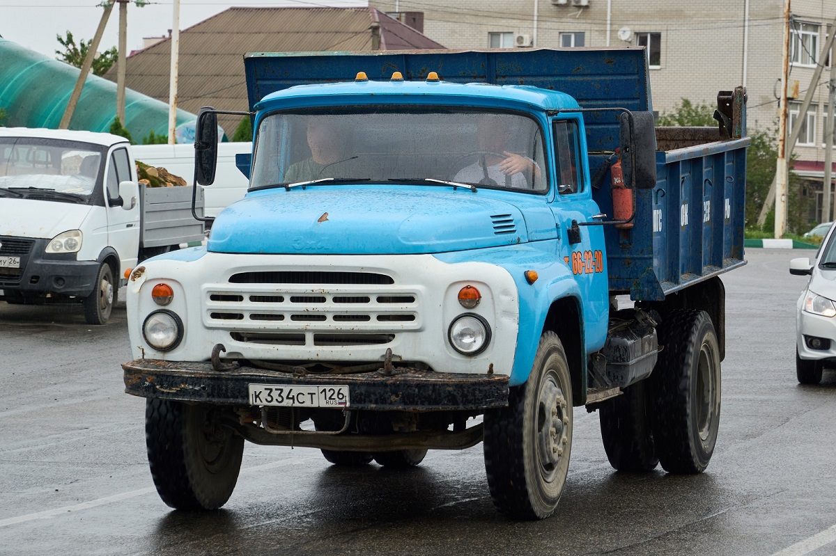 Ставропольский край, № К 334 СТ 126 — ЗИЛ-495810