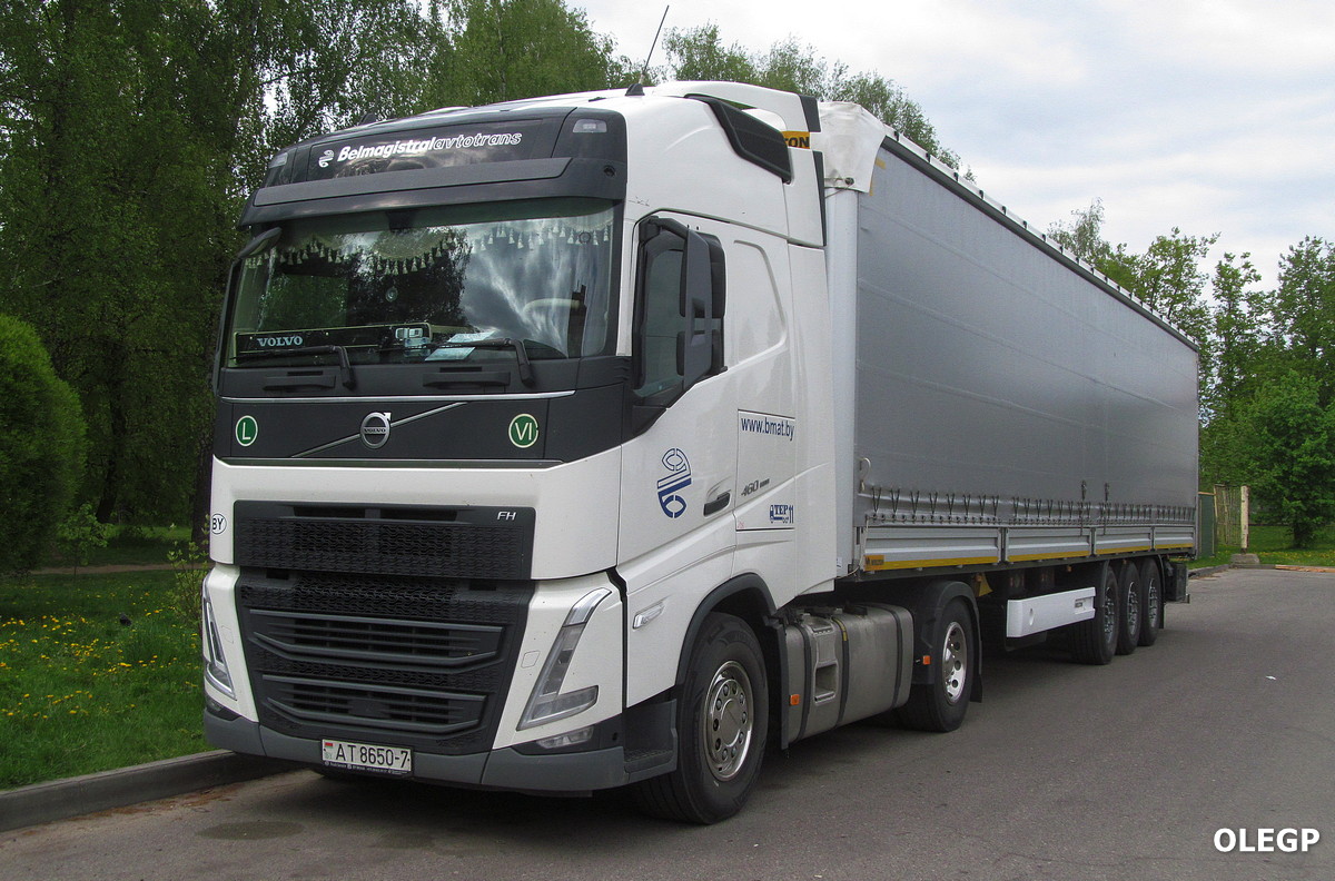 Минск, № АТ 8650-7 — Volvo ('2020) FH.460