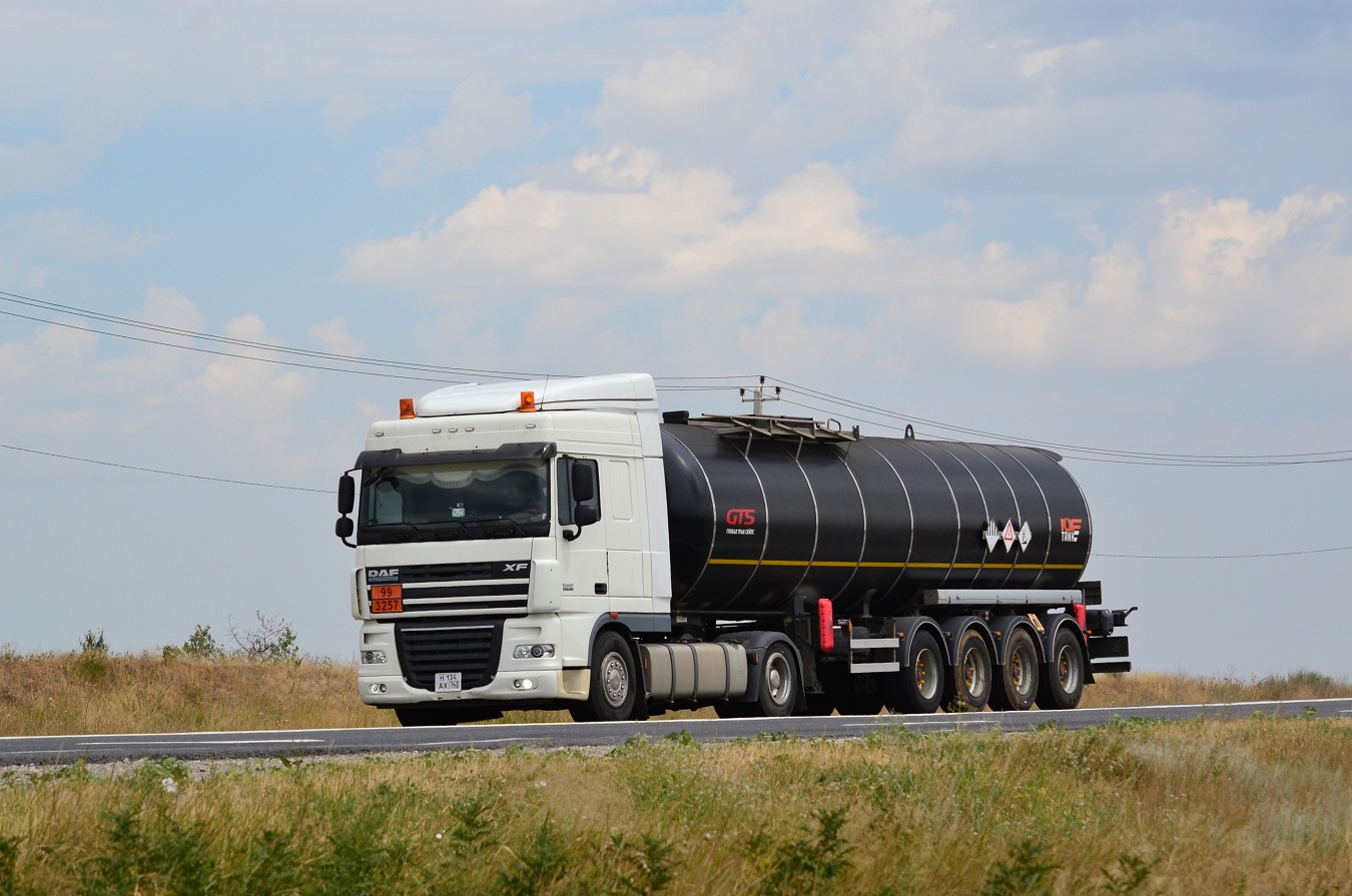 Самарская область, № Н 134 АХ 763 — DAF XF105 FT