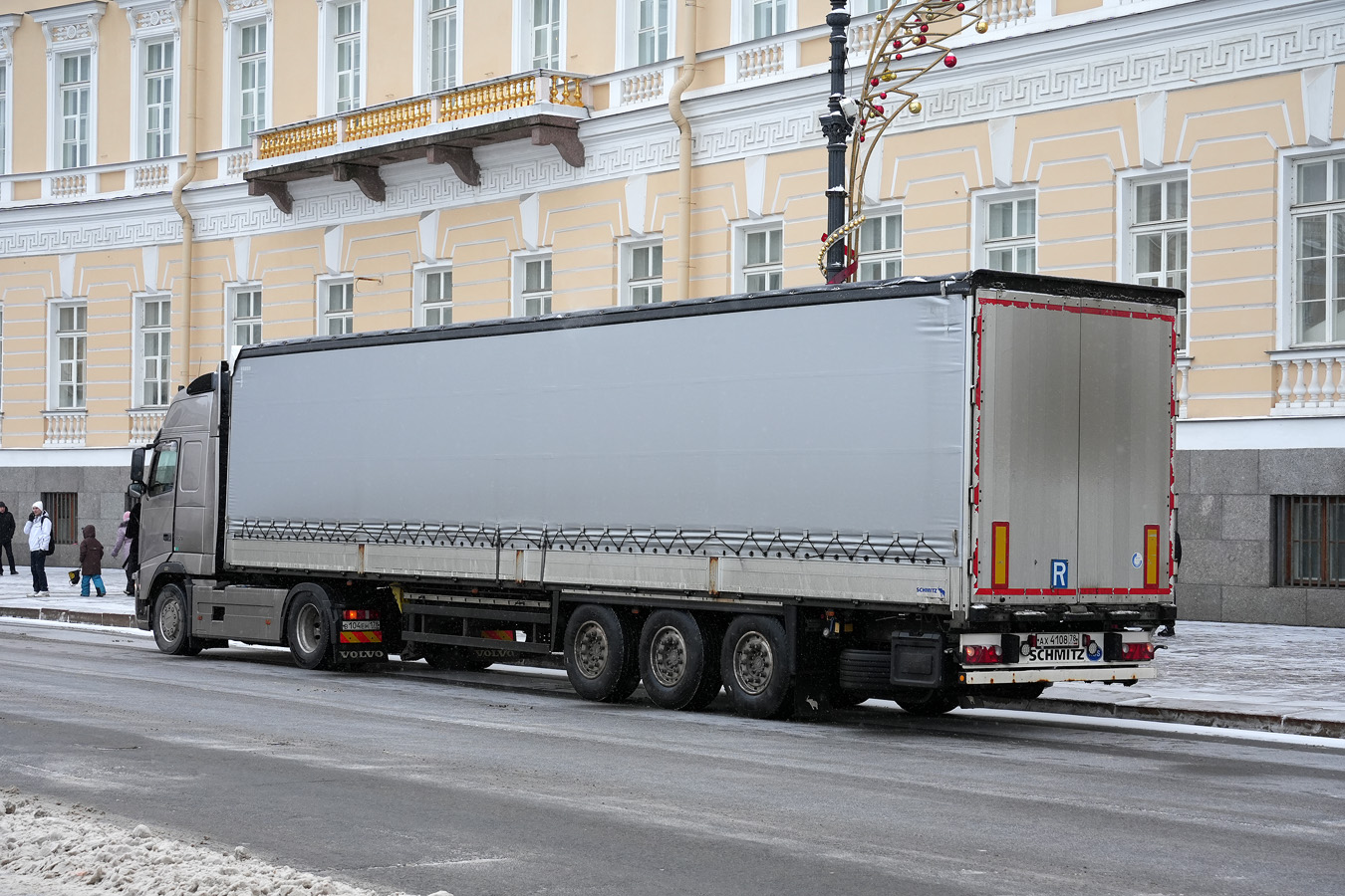 Санкт-Петербург, № АХ 4108 78 — Schmitz Cargobull S.PR общ.модель