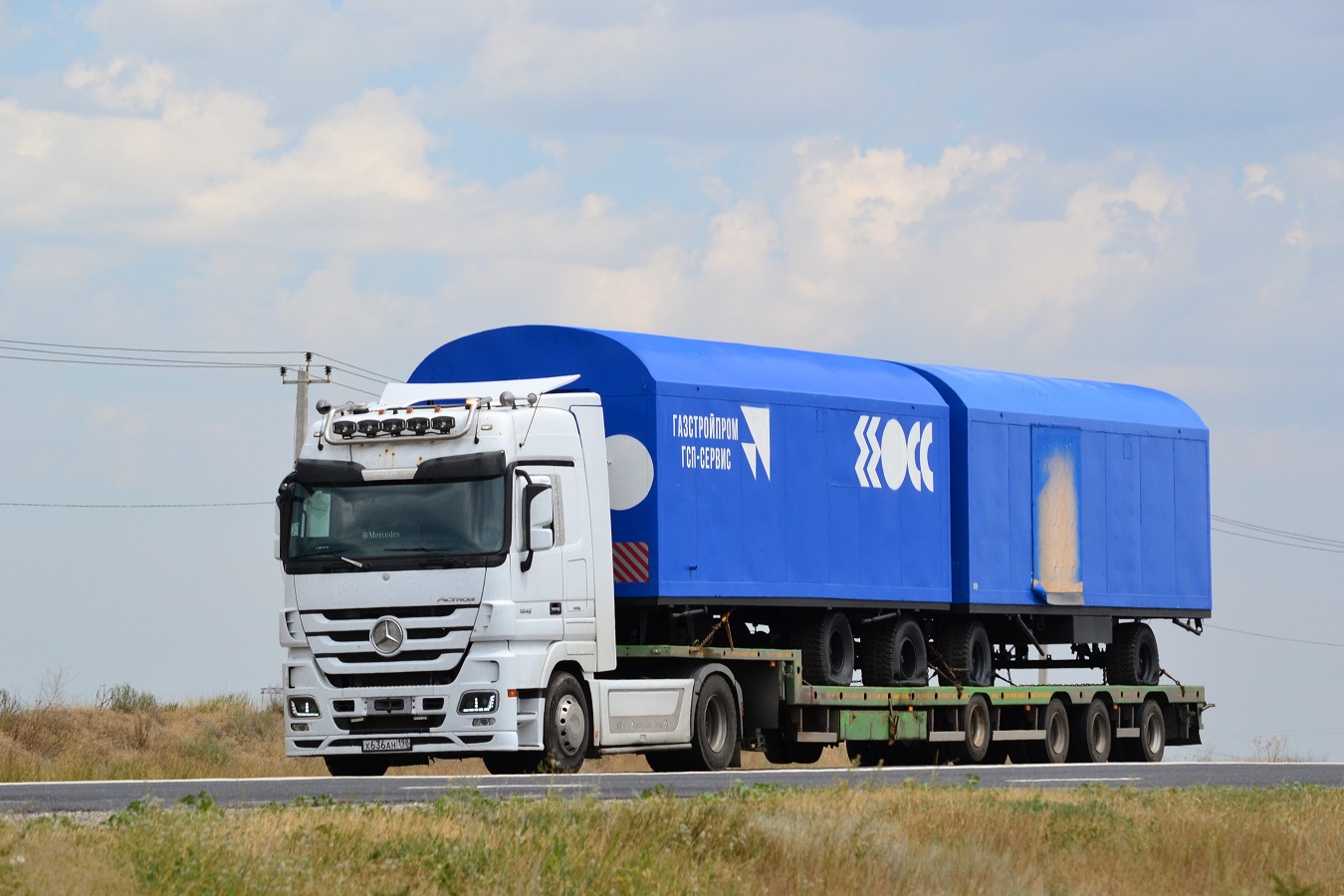 Санкт-Петербург, № Х 636 АН 198 — Mercedes-Benz Actros '09 1846 [Z9M]