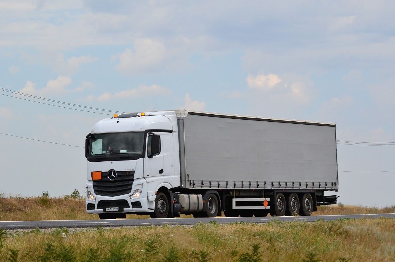 Белгородская область, № У 408 ОВ 31 — Mercedes-Benz Actros ('2022) [LRD]
