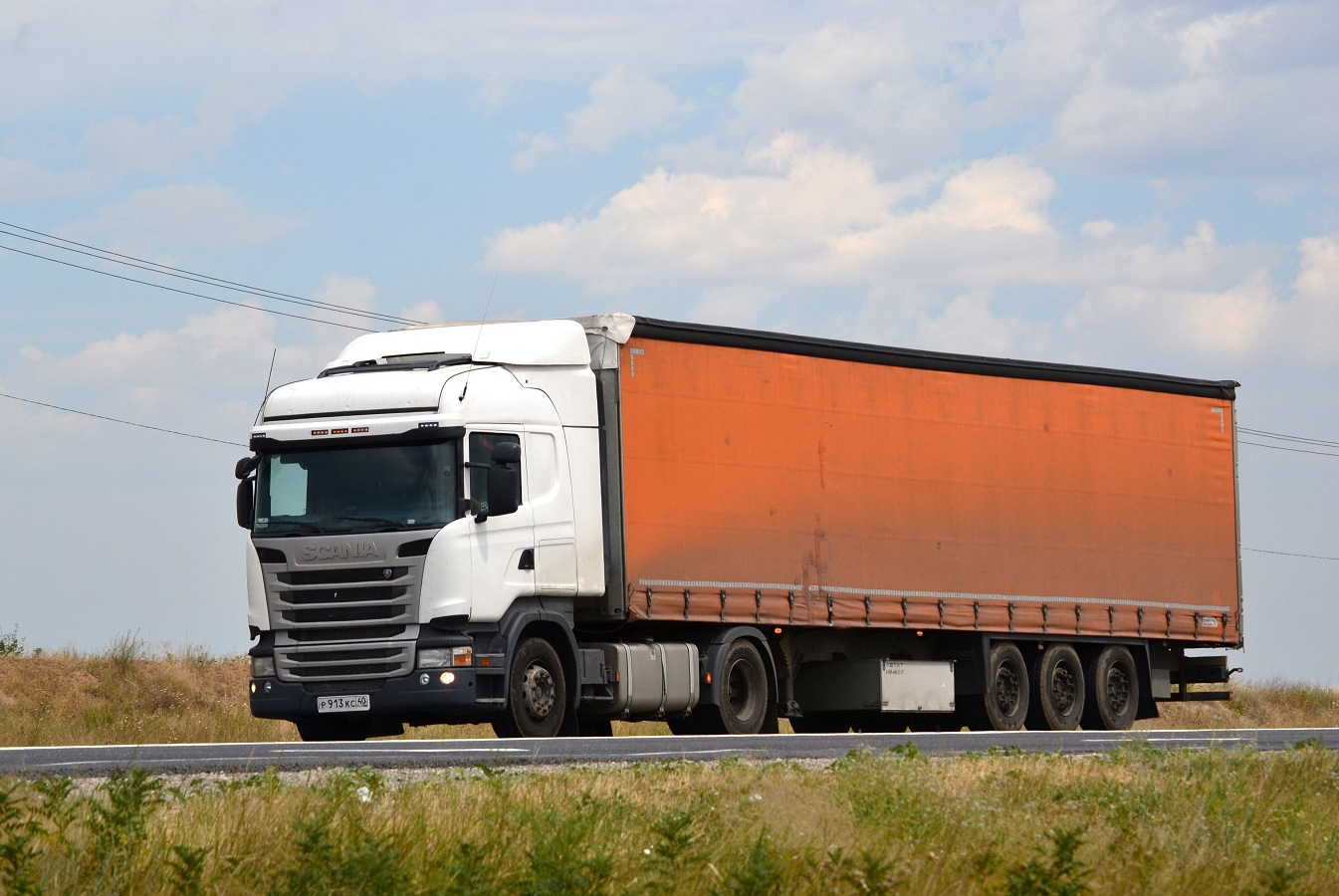 Калужская область, № Р 913 КС 40 — Scania ('2013) R440