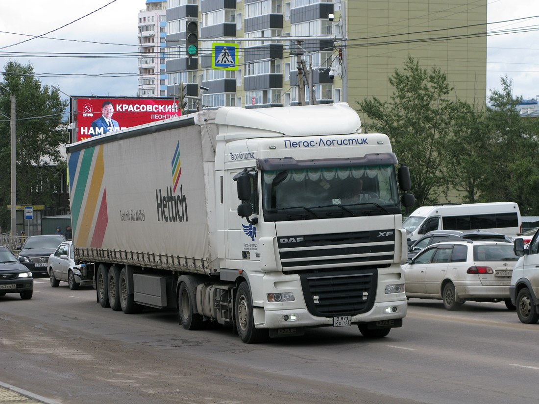Алтайский край, № В 871 КХ 122 — DAF XF105 FT