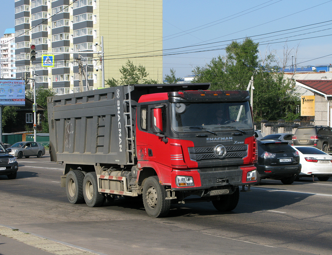 Бурятия, № М 332 ТО 134 — Shaanxi Shacman X3000 SX3258