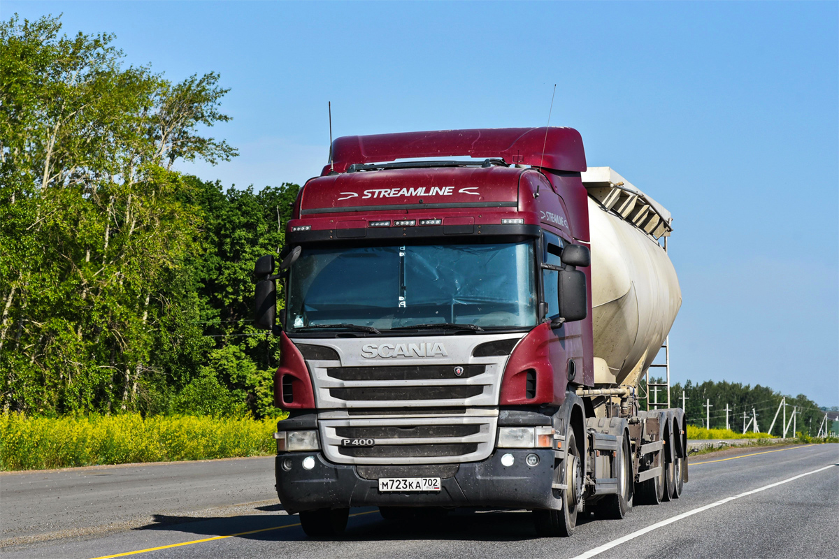 Башкортостан, № М 723 КА 702 — Scania ('2011) P400