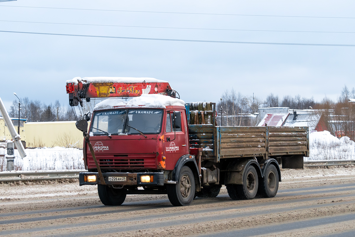 Архангельская область, № О 226 АН 29 — КамАЗ-53213
