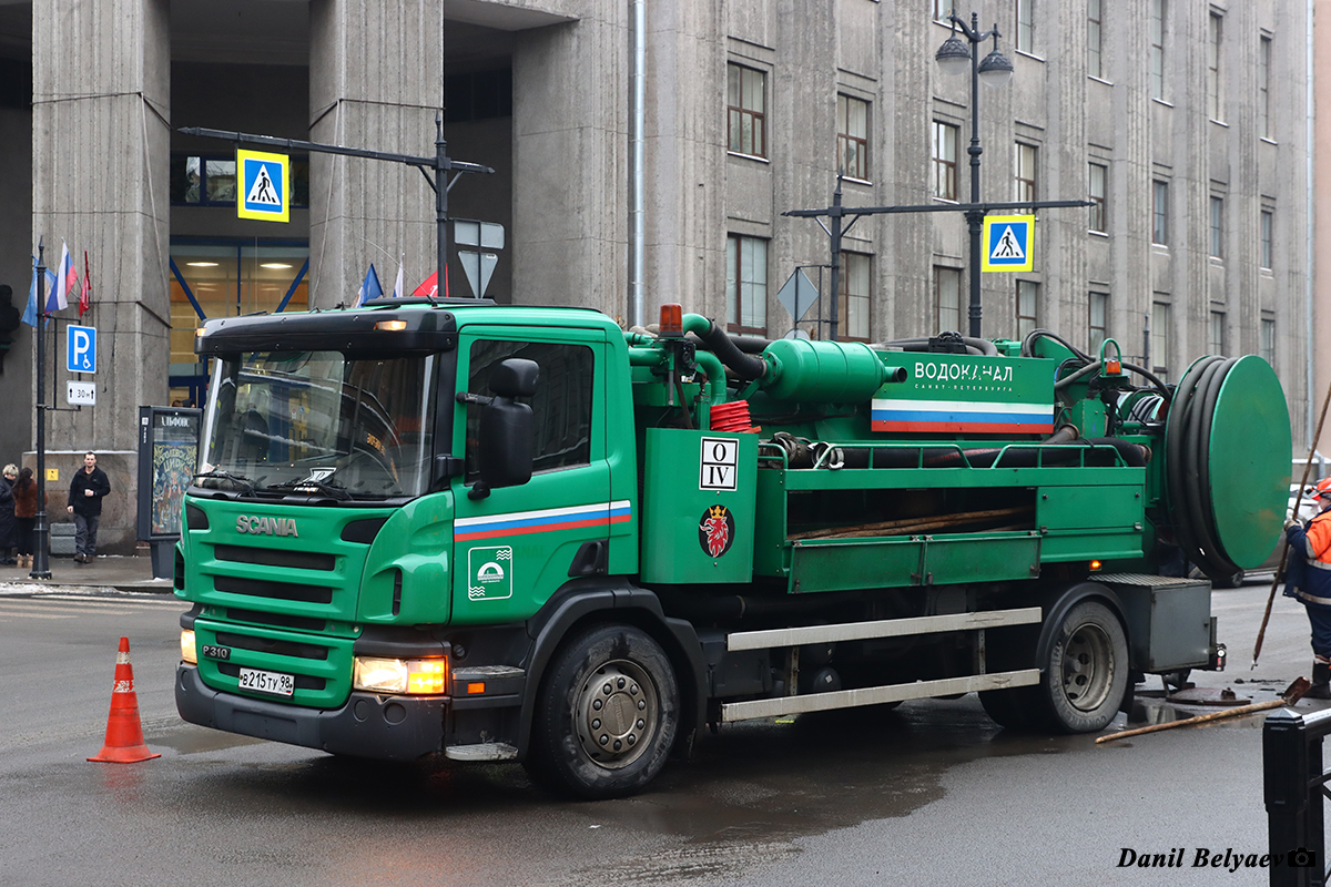 Санкт-Петербург, № В 215 ТУ 98 — Scania ('2004) P310