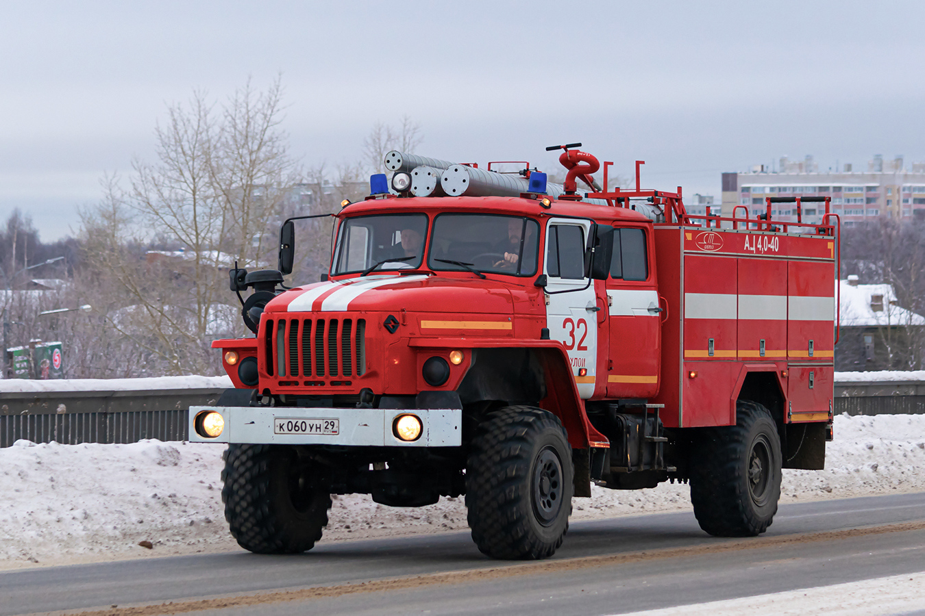 Архангельская область, № К 060 УН 29 — Урал-43206-41