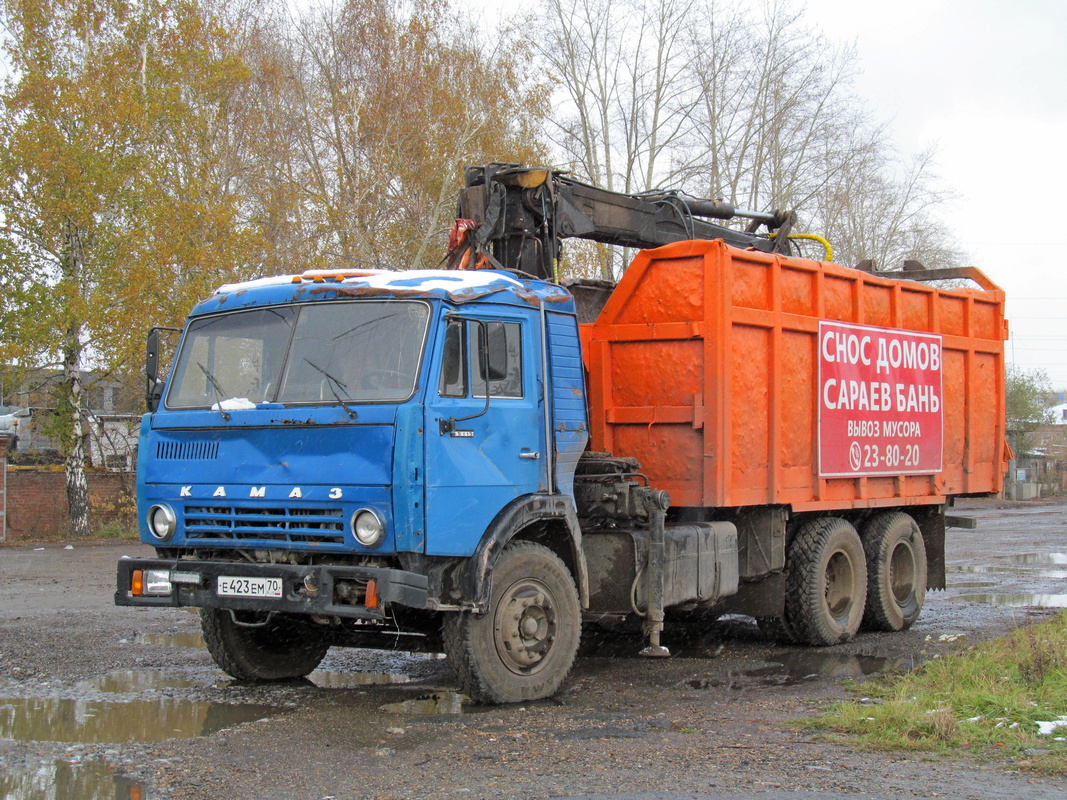 Томская область, № Е 423 ЕМ 70 — КамАЗ-53212