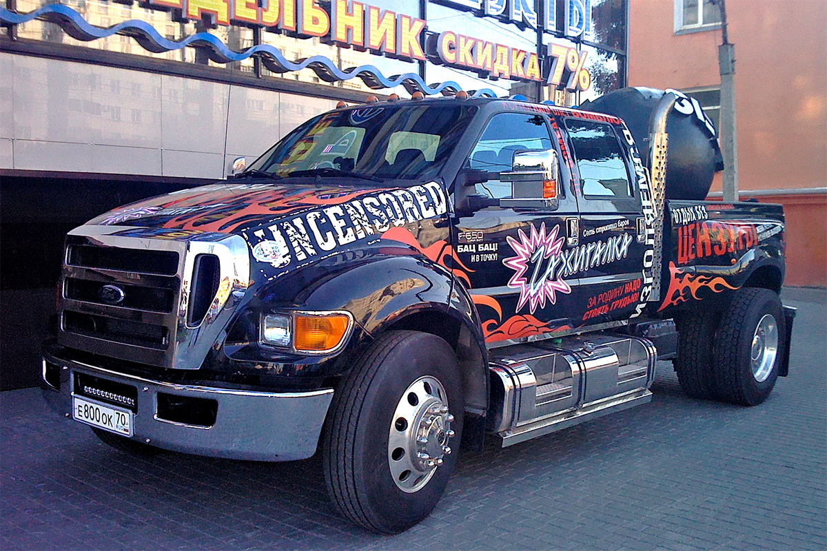 Томская область, № Е 800 ОК 70 — Ford F-650