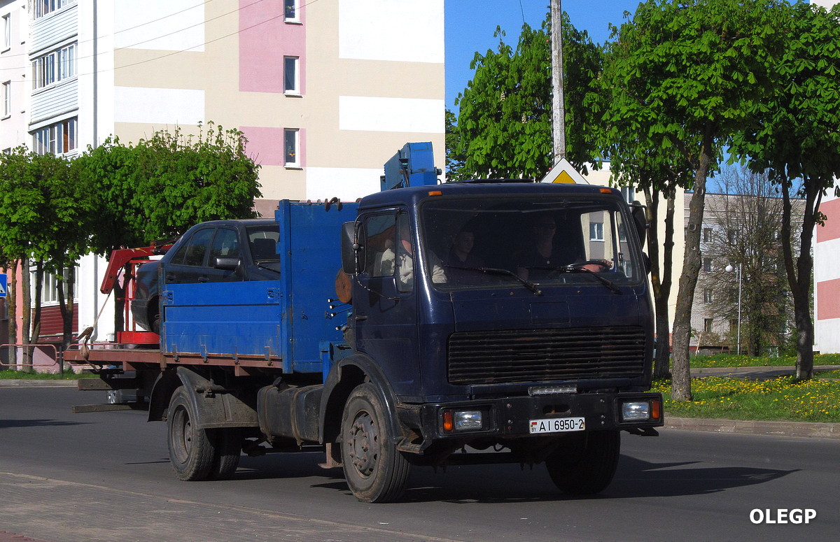 Витебская область, № АІ 6950-2 — Mercedes-Benz NG (общ. мод.)