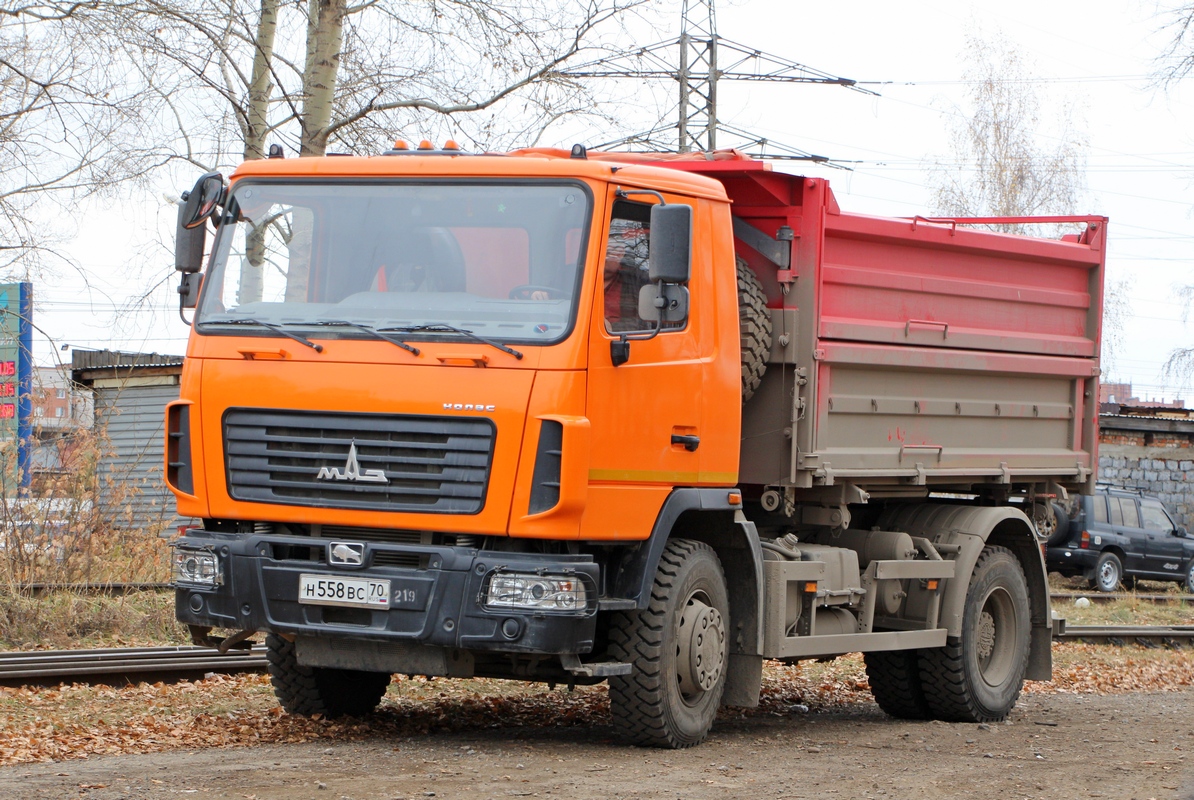 Томская область, № Н 558 ВС 70 — МАЗ-555026-4585-000