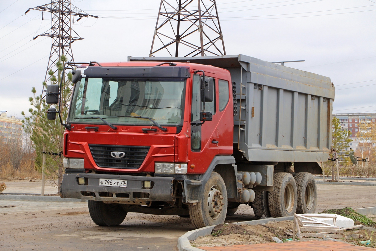 Томская область, № К 796 ХТ 70 — Daewoo Novus