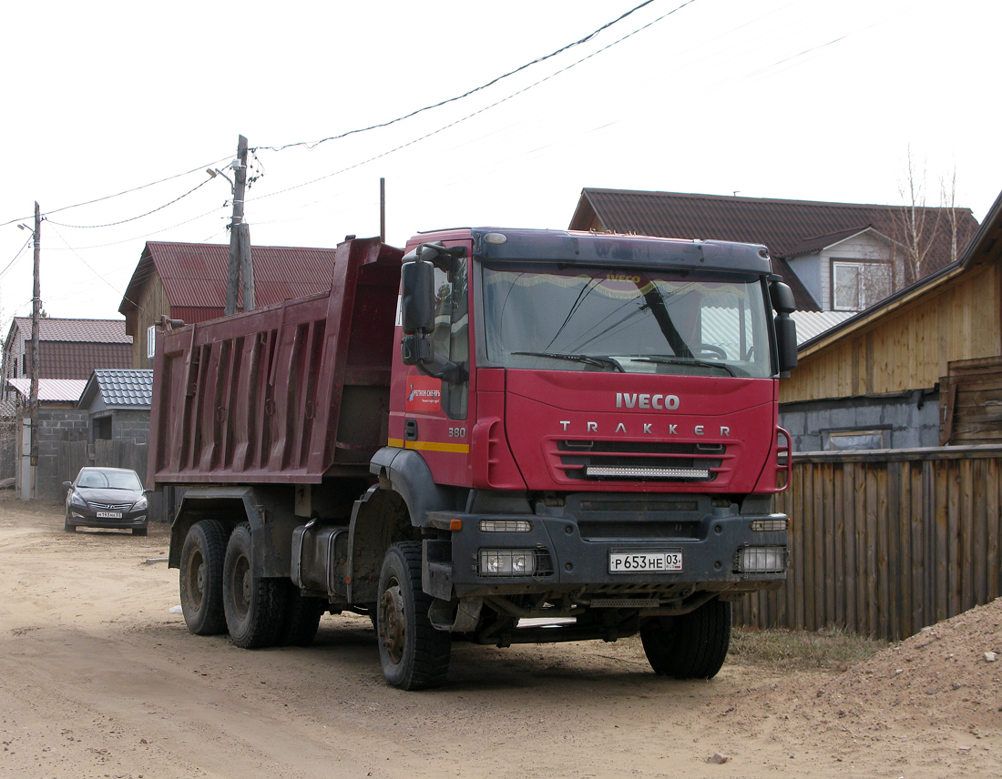 Бурятия, № Р 653 НЕ 03 — IVECO Trakker ('2004)